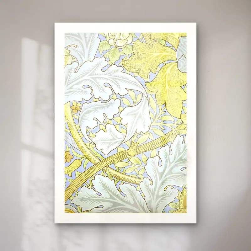 Pastel Çiçek Deseni No. 16 cam tablo — Pastel Çiçek Deseni No. 16 — pastel çiçek deseni