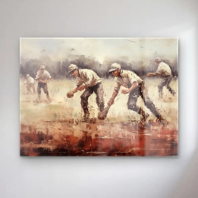 Yağlı Boya Savaş Sahnesi No. 2 cam tablo — Yağlı Boya Savaş Sahnesi No. 2 — yağlı boya savaş sahnesi