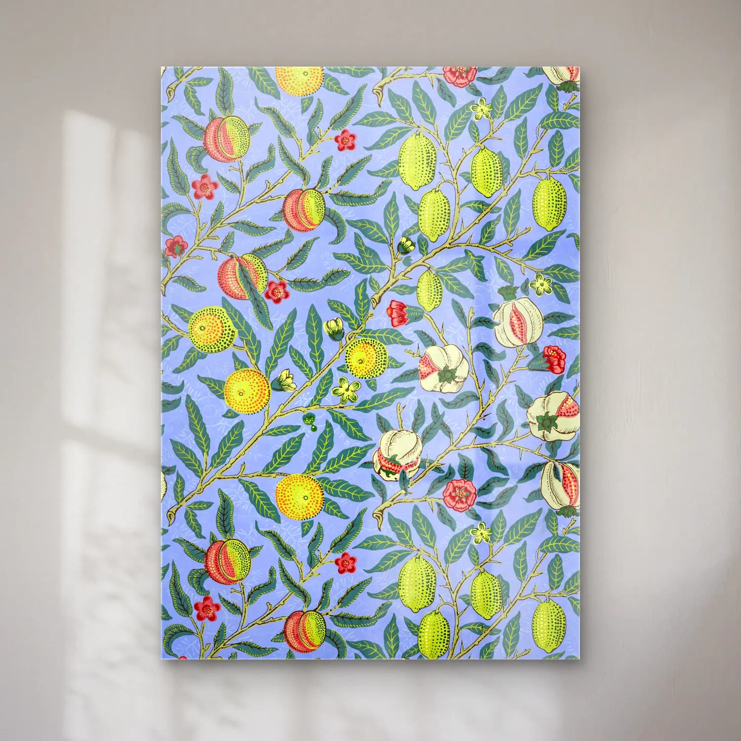 Maksimalist Çiçek Deseni No. 4 cam tablo — Maksimalist Çiçek Deseni No. 4 — maksimalist çiçek deseni