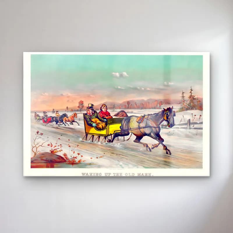 Vintage Kayak – Sarı Tonlar cam tablo — Vintage Kayak – Sarı Tonlar — vintage kayak
