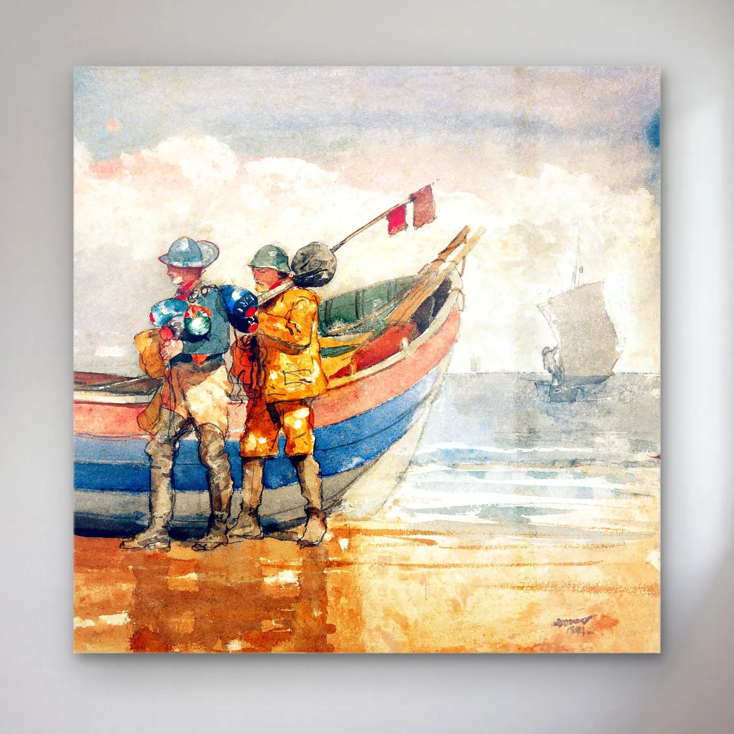 Vintage Şövalye No. 2 cam tablo — Vintage Şövalye No. 2 — vintage şövalye
