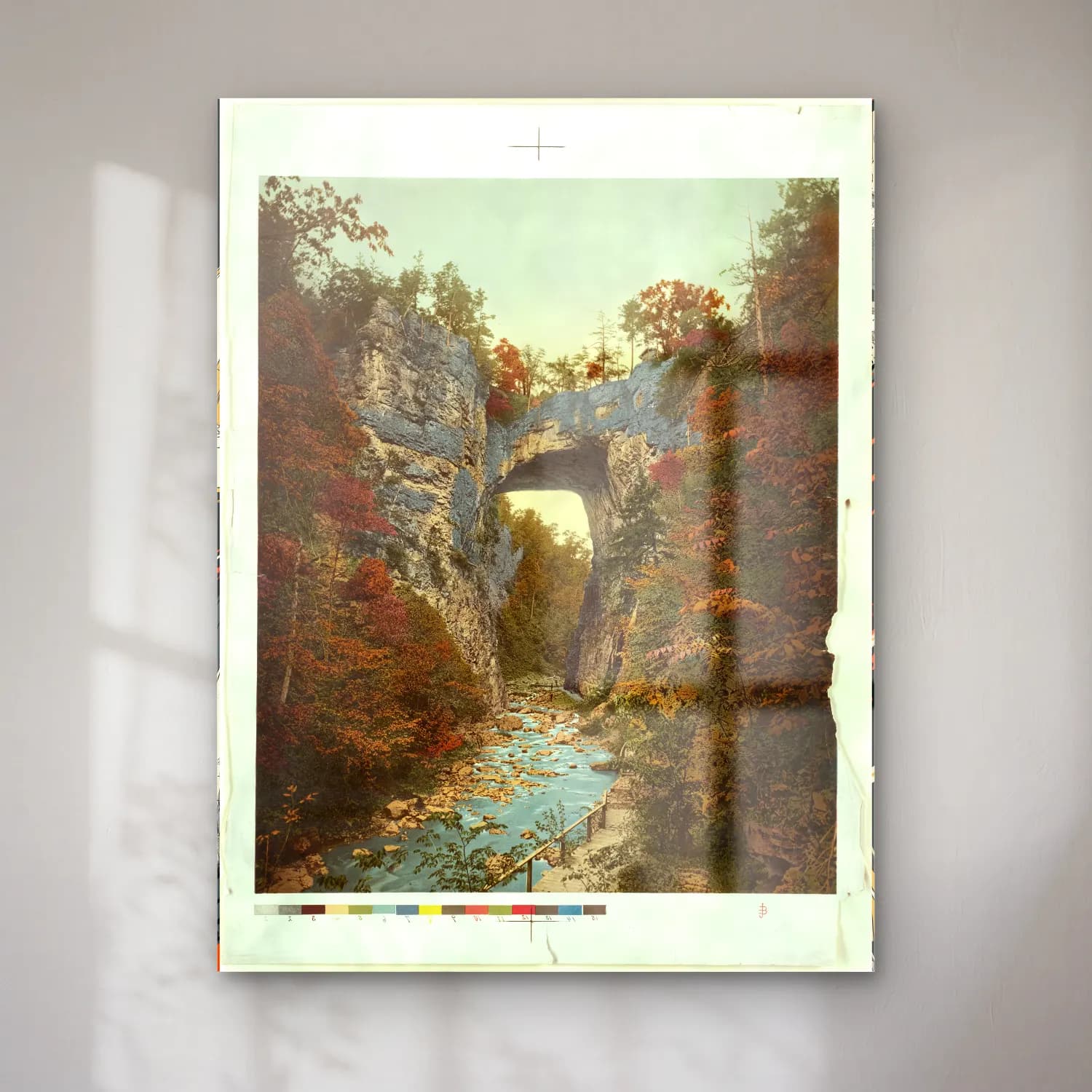 Vintage Köprü No. 2 cam tablo — Vintage Köprü No. 2 — vintage köprü