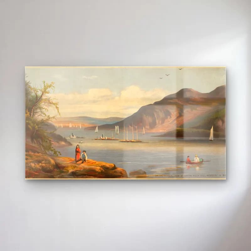 Vintage Liman ve Tekneler No. 15 cam tablo — Vintage Liman ve Tekneler No. 15 — vintage liman ve tekneler