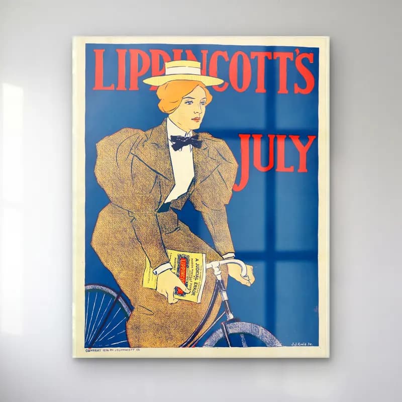 Vintage Poster Bisiklet No. 3 cam tablo — Vintage Poster Bisiklet No. 3 — vintage poster bisiklet