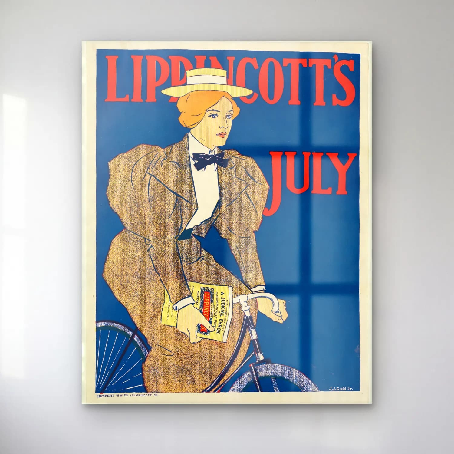 Vintage Poster Bisiklet No. 3 cam tablo — Vintage Poster Bisiklet No. 3 — vintage poster bisiklet