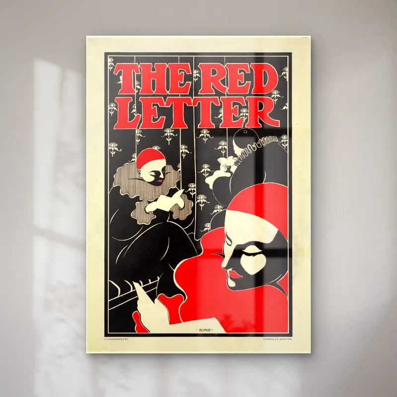 Vintage Poster Harf Posteri cam tablo — Vintage Poster Harf Posteri — vintage poster harf posteri
