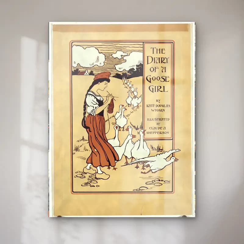 Vintage Poster Kitap Okuyan Kadın No. 6 cam tablo — Vintage Poster Kitap Okuyan Kadın No. 6 — vintage poster kitap okuyan kadın