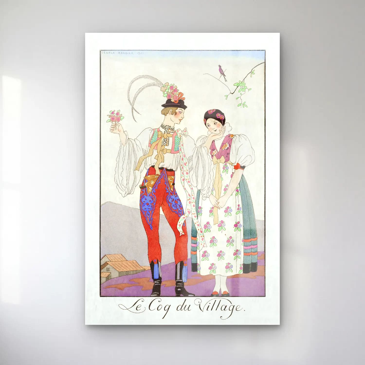 Vintage Dansçılar No. 2 cam tablo — Vintage Dansçılar No. 2 — vintage dansçılar