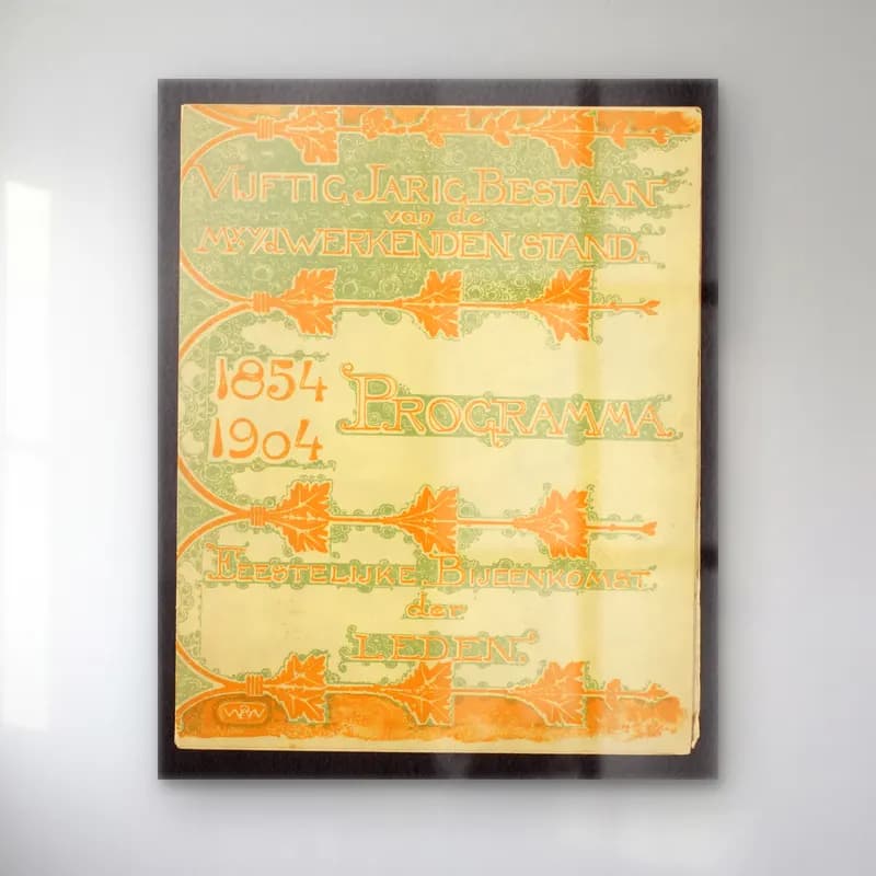 Vintage Poster Harf Posteri – Turuncu Tonlar cam tablo — Vintage Poster Harf Posteri – Turuncu Tonlar — vintage poster harf posteri