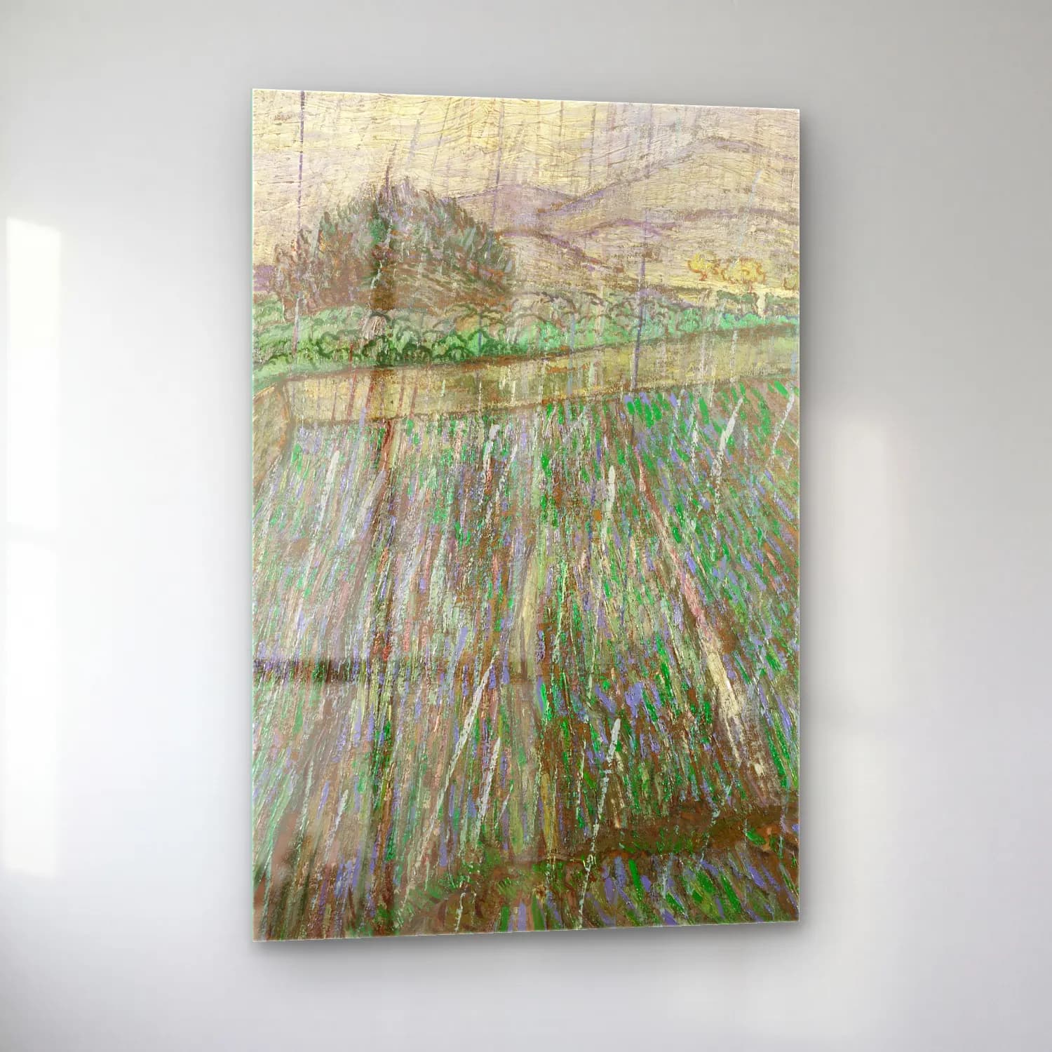 Vincent van Gogh – Rain cam tablo — sol açıdan görünüm