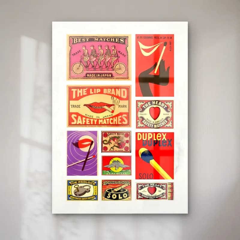 Vintage Poster Topuklu Ayakkabı ve Çanta No. 3 cam tablo — Vintage Poster Topuklu Ayakkabı ve Çanta No. 3 — vintage poster topuklu ayakkabı ve çanta