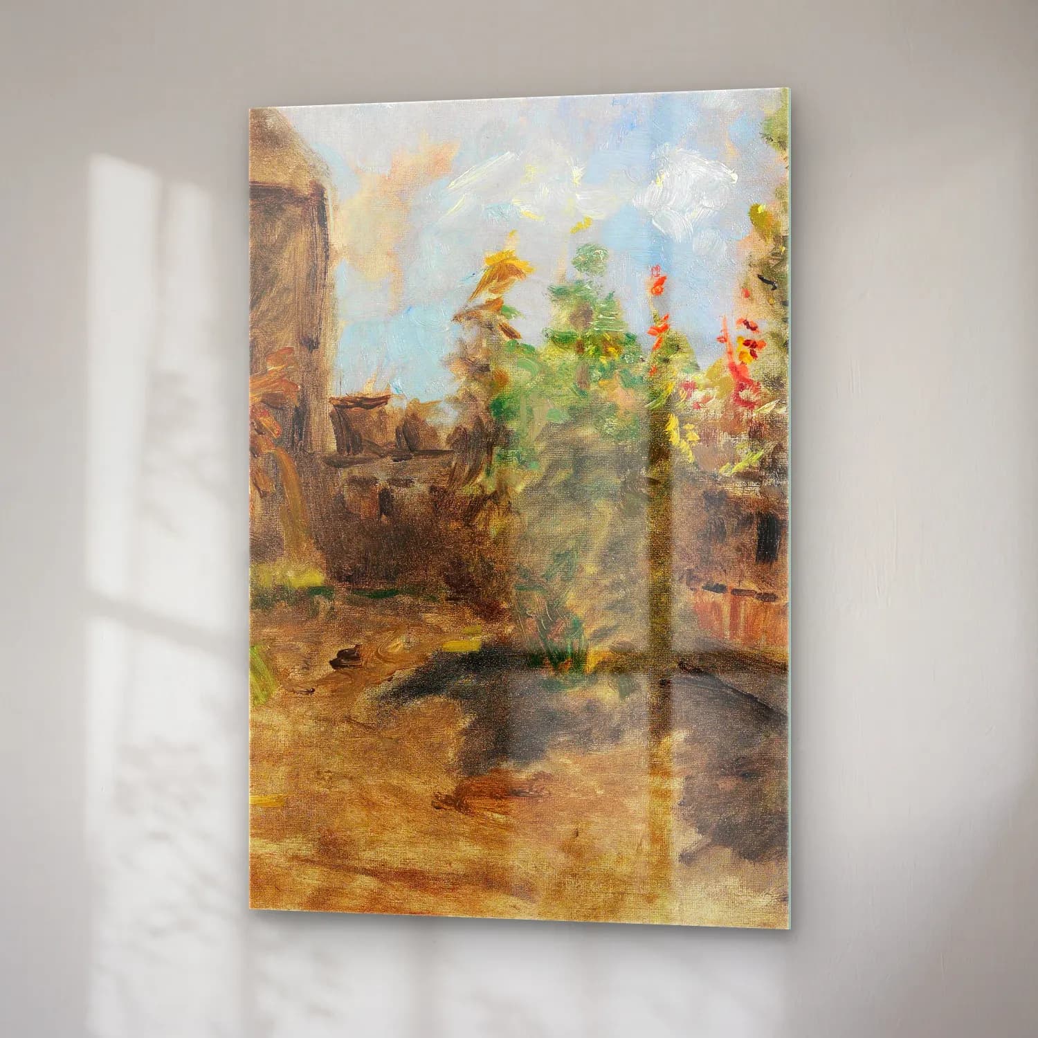 Olga Wisinger-Florian – Farmhouse Garden cam tablo — sağ açıdan görünüm