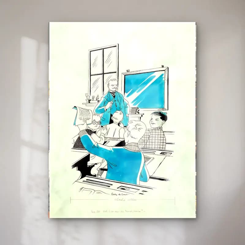 Vintage İç Mekân No. 3 cam tablo — Vintage İç Mekân No. 3 — vintage vintage i̇ç mekân