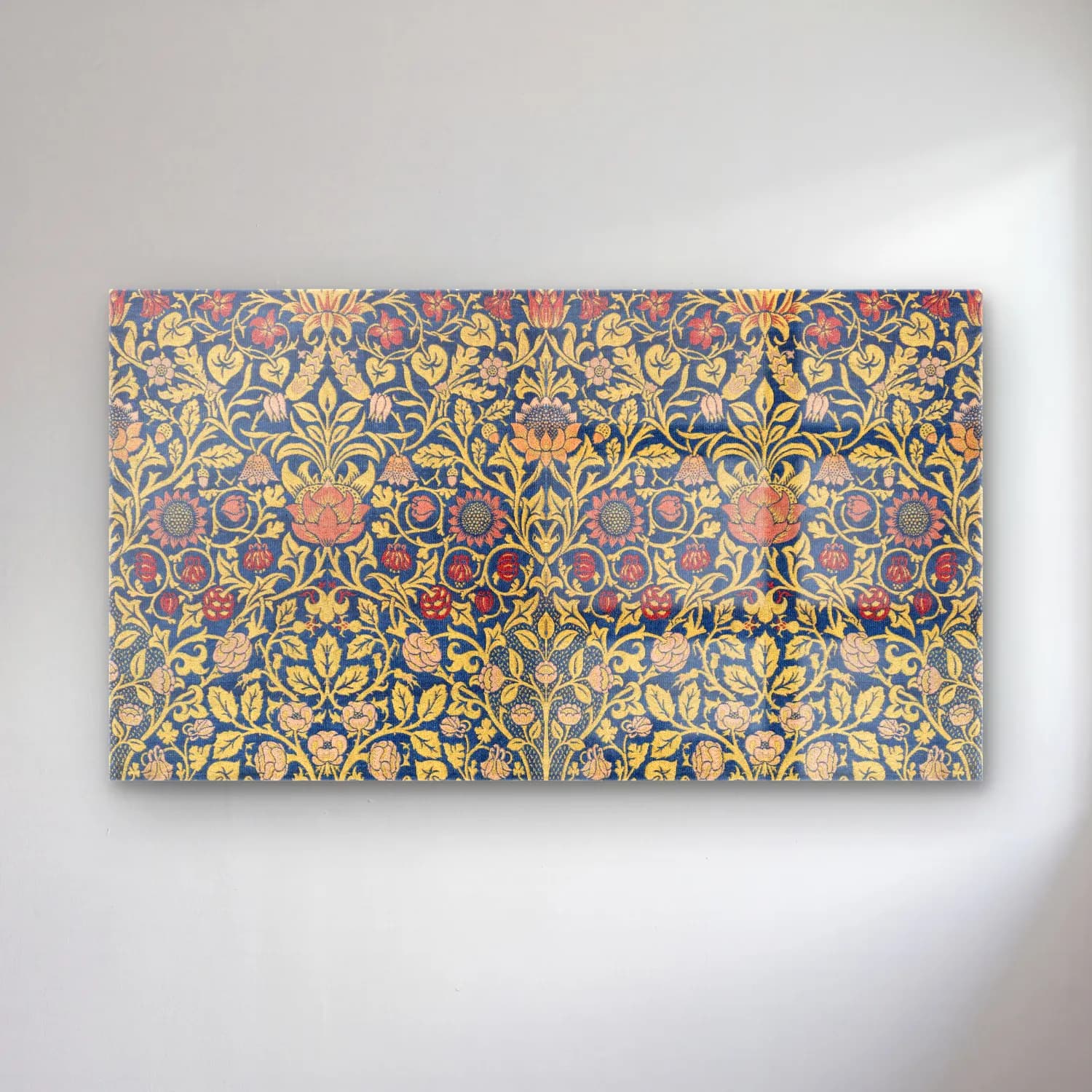 Maksimalist Çiçek Deseni No. 34 cam tablo — Maksimalist Çiçek Deseni No. 34 — maksimalist çiçek deseni