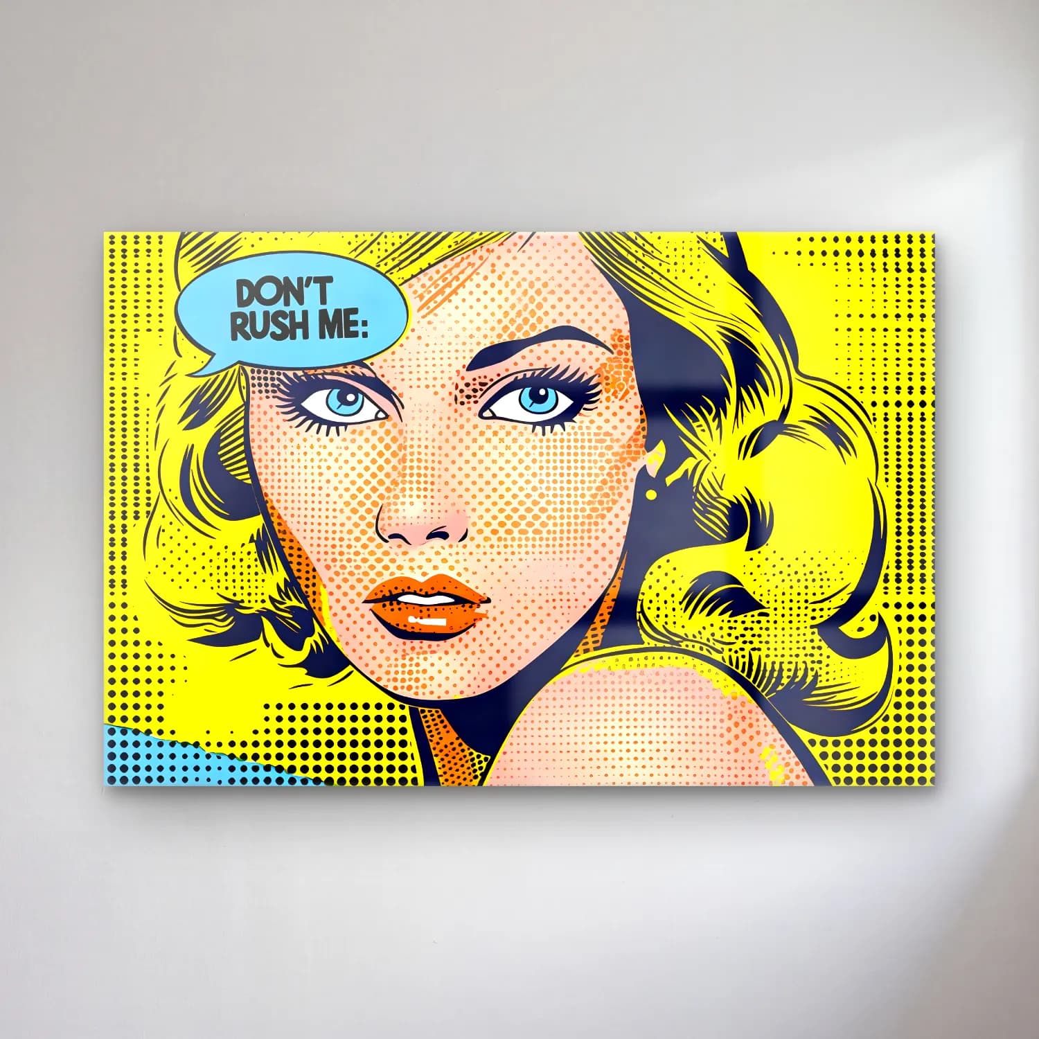 Pop Art Moda İllüstrasyonu No. 11 cam tablo — Pop Art Moda İllüstrasyonu No. 11 — pop art moda i̇llüstrasyonu