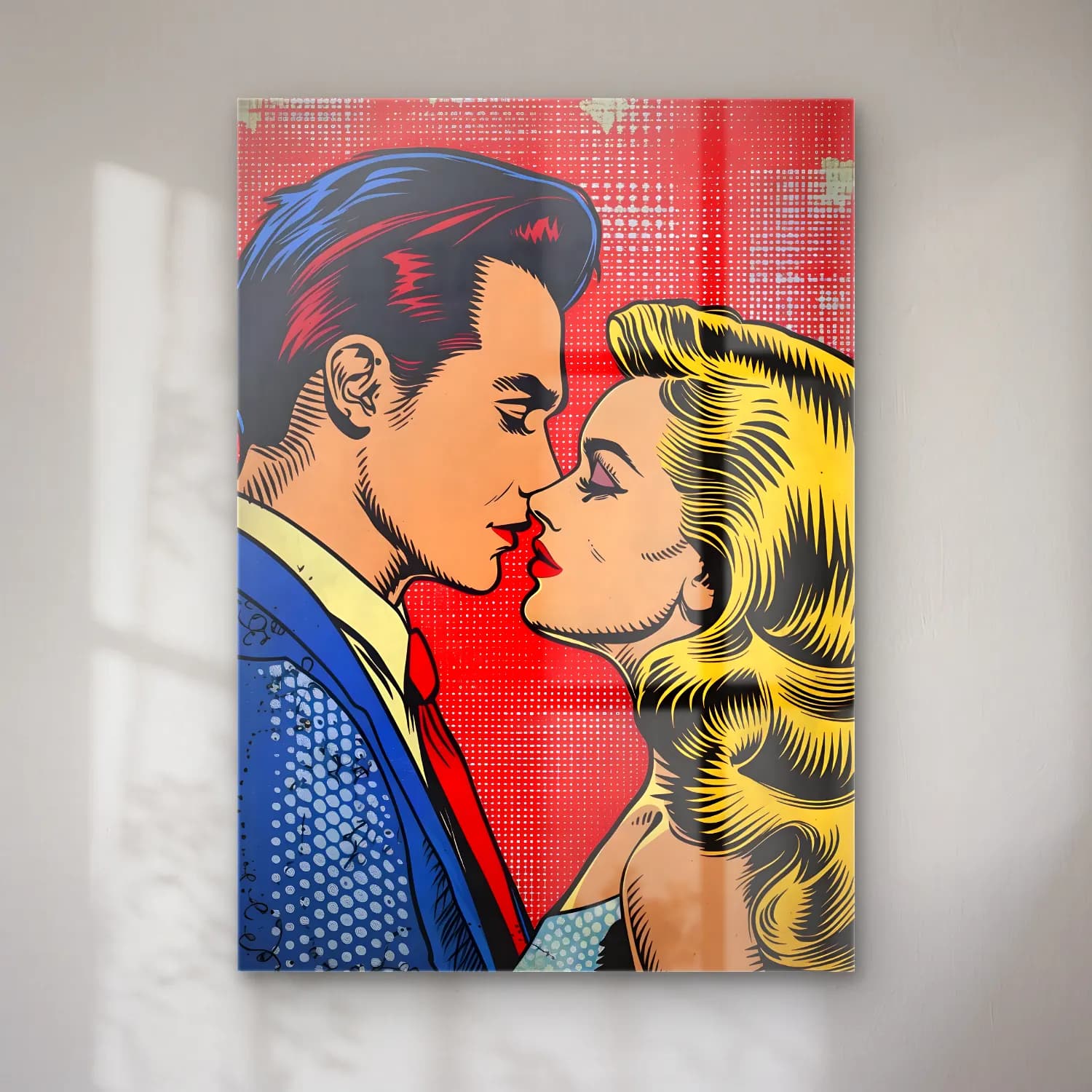 Pop Art Aşıklar cam tablo — Pop Art Aşıklar — pop art aşıklar