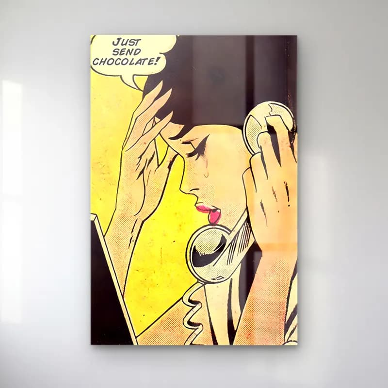Vintage Kitap Okuyan Kadın No. 8 cam tablo — Vintage Kitap Okuyan Kadın No. 8 — vintage kitap okuyan kadın