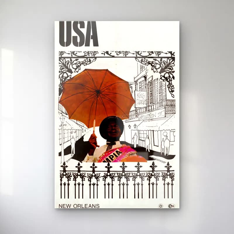 Vintage Poster Şapkalı Kadın No. 12 cam tablo — Vintage Poster Şapkalı Kadın No. 12 — vintage poster şapkalı kadın
