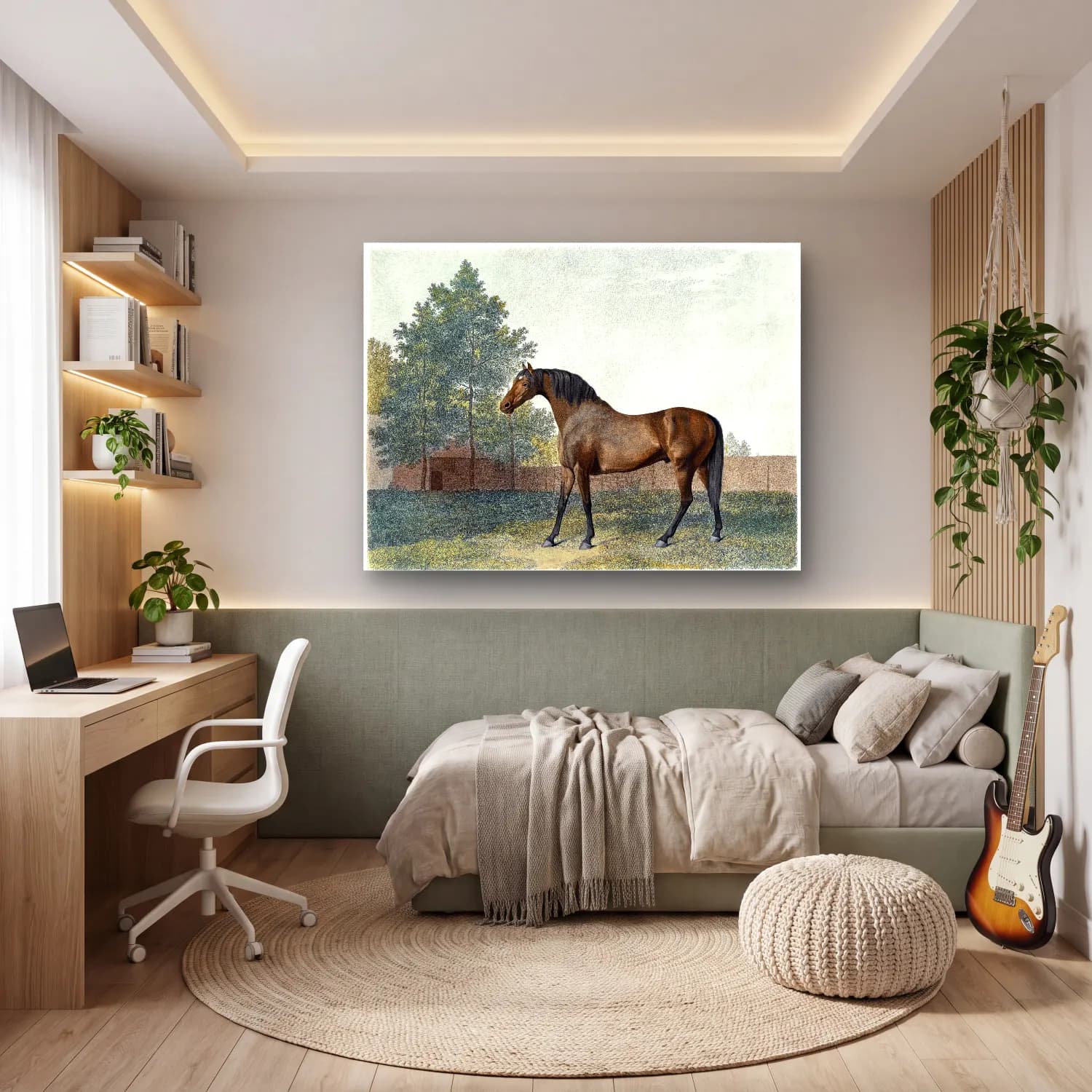 George Stubbs – Anvil cam tablo — genç odasında