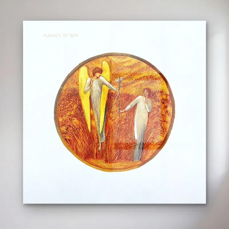 Vintage Melek No. 12 cam tablo — Vintage Melek No. 12 — vintage melek