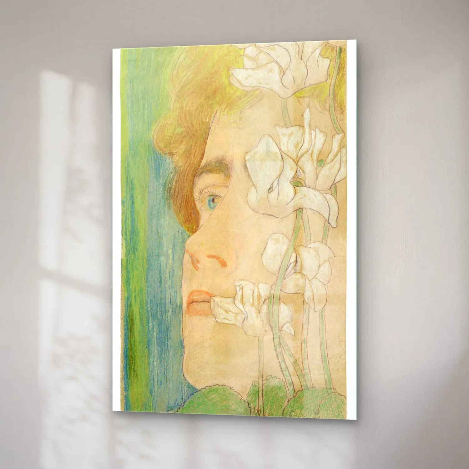 Jan Toorop – Marguérite cam tablo — sağ açıdan görünüm