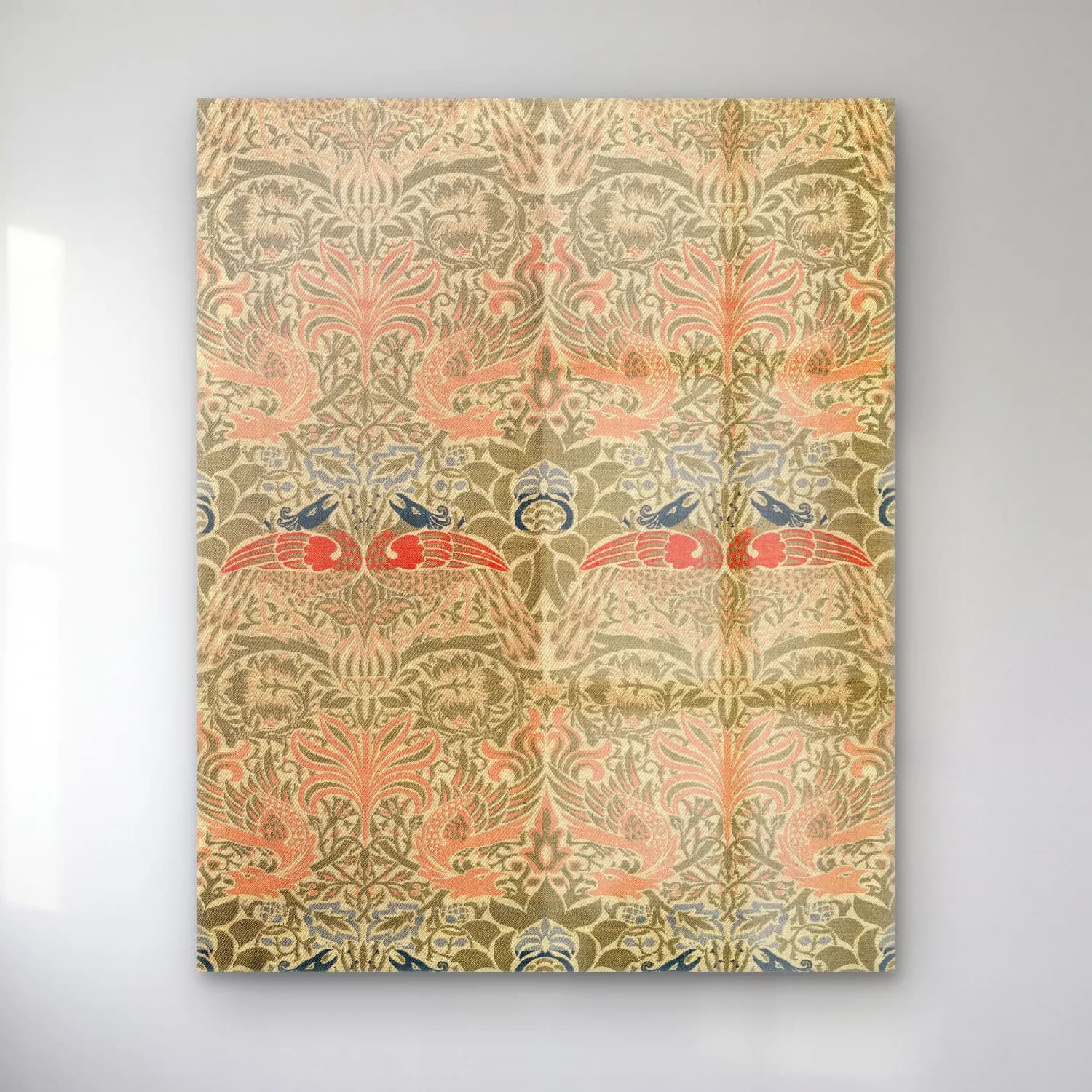 Japon Baskı Çiçek Deseni No. 60 cam tablo — Japon Baskı Çiçek Deseni No. 60 — japon baskı çiçek deseni