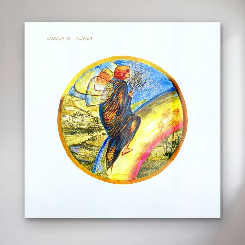 Pastel Melek No. 15 cam tablo — Pastel Melek No. 15 — pastel melek