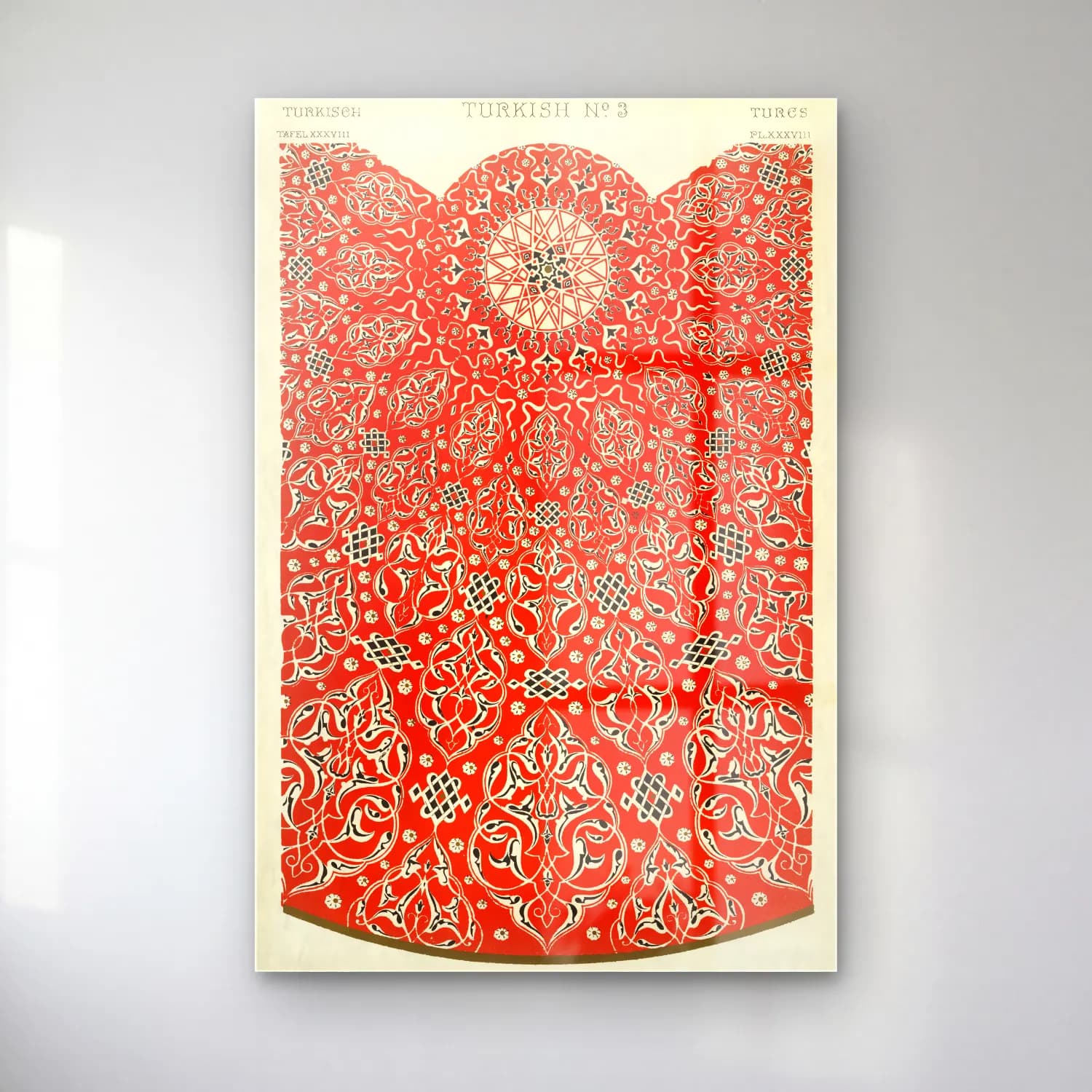Owen Jones – Vintage pattern cam tablo — Owen Jones – Vintage pattern — boho çiçek deseni