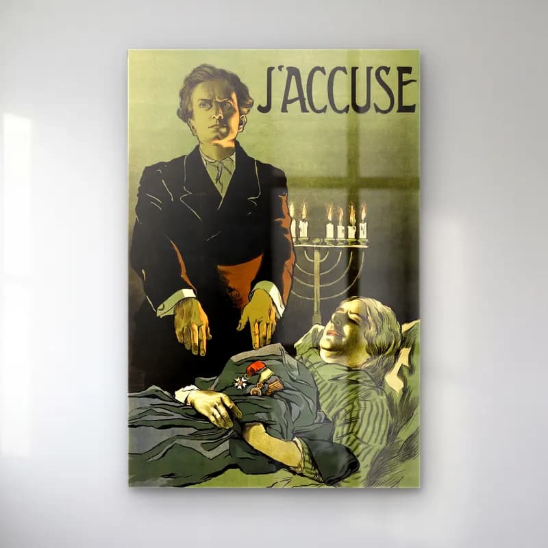 Vintage Poster Mumlar cam tablo — Vintage Poster Mumlar — vintage poster mumlar