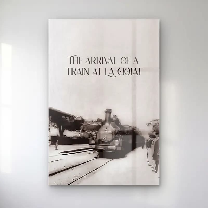 Vintage Poster Tren No. 3 cam tablo — Vintage Poster Tren No. 3 — vintage poster tren