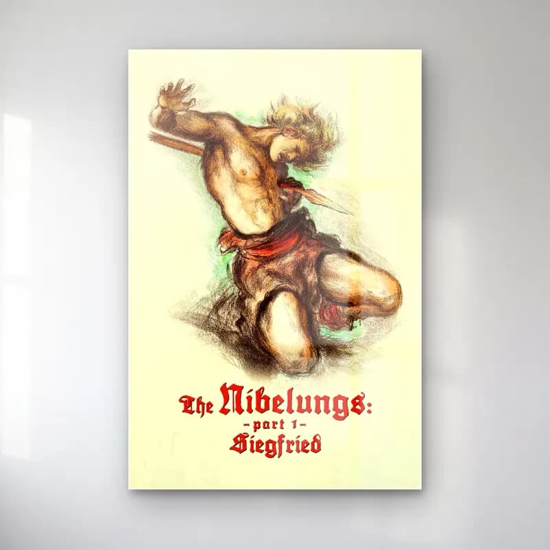 Vintage Poster Mitolojik Sahne No. 9 cam tablo — Vintage Poster Mitolojik Sahne No. 9 — vintage poster mitolojik sahne