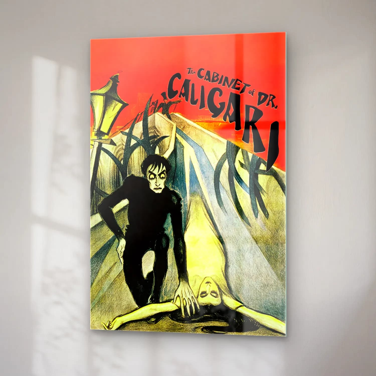 Vintage Poster Erkek Portresi No. 15 cam tablo — sağ açıdan görünüm