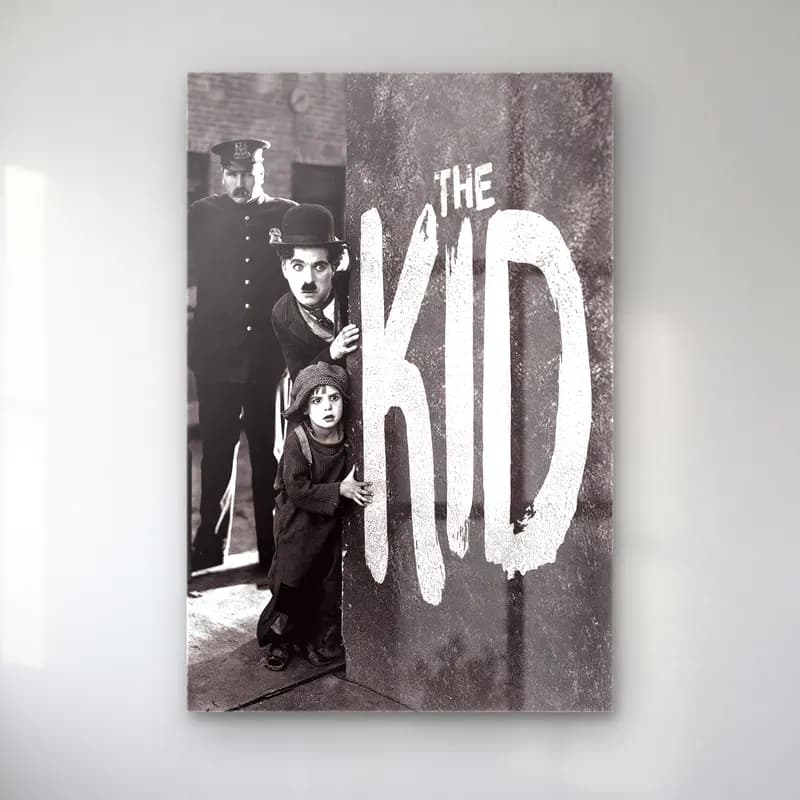 Vintage Poster Kalabalık Cadde No. 6 cam tablo — Vintage Poster Kalabalık Cadde No. 6 — vintage poster kalabalık cadde