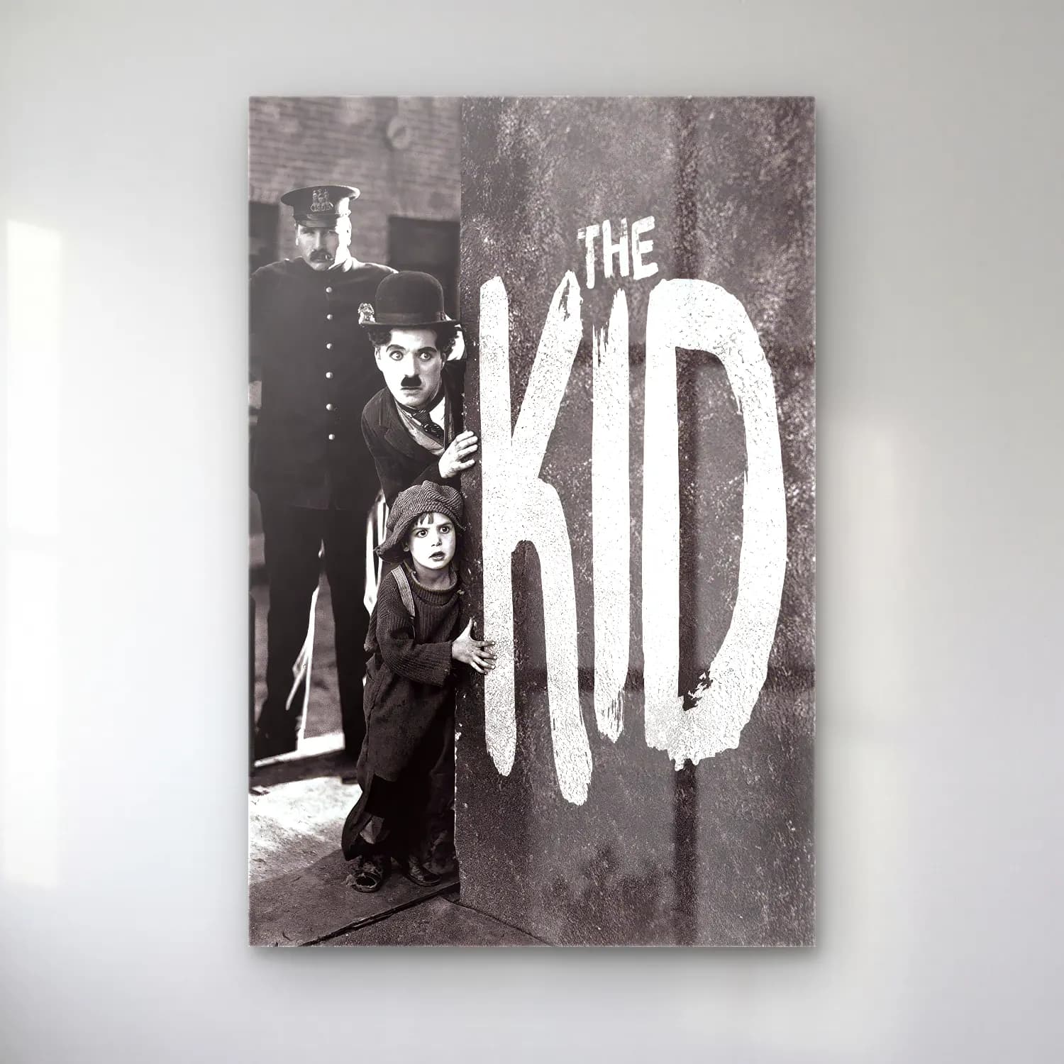Vintage Poster Kalabalık Cadde No. 6 cam tablo — Vintage Poster Kalabalık Cadde No. 6 — vintage poster kalabalık cadde