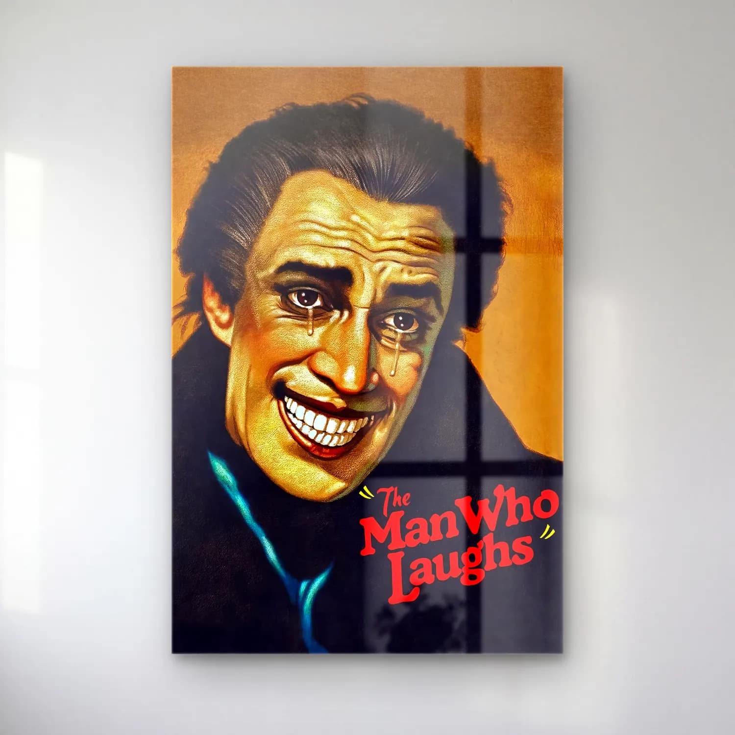 Vintage Poster Erkek Portresi No. 16 cam tablo — Vintage Poster Erkek Portresi No. 16 — vintage poster erkek portresi