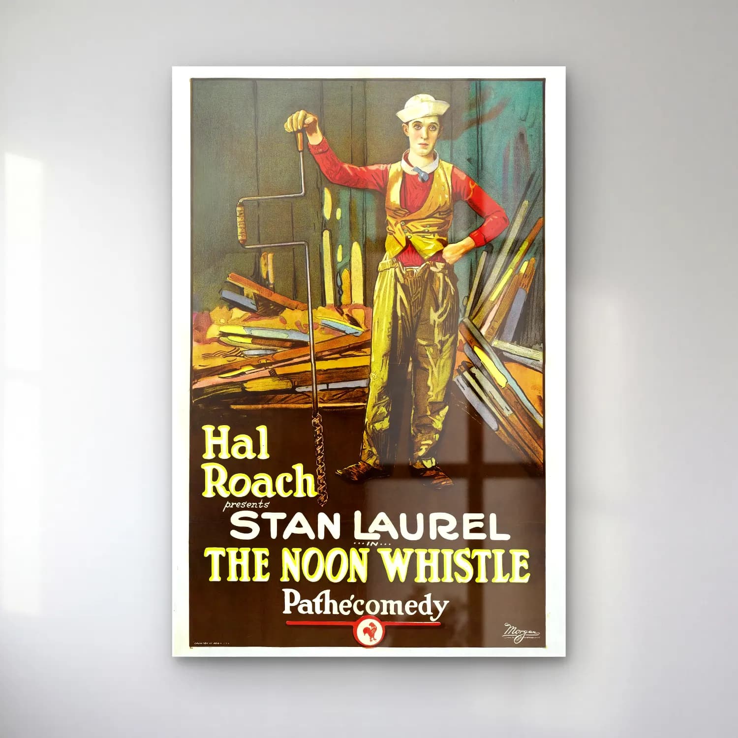 Vintage Poster Vintage İç Mekân – Sarı Tonlar cam tablo — Vintage Poster Vintage İç Mekân – Sarı Tonlar — vintage poster vintage i̇ç mekân