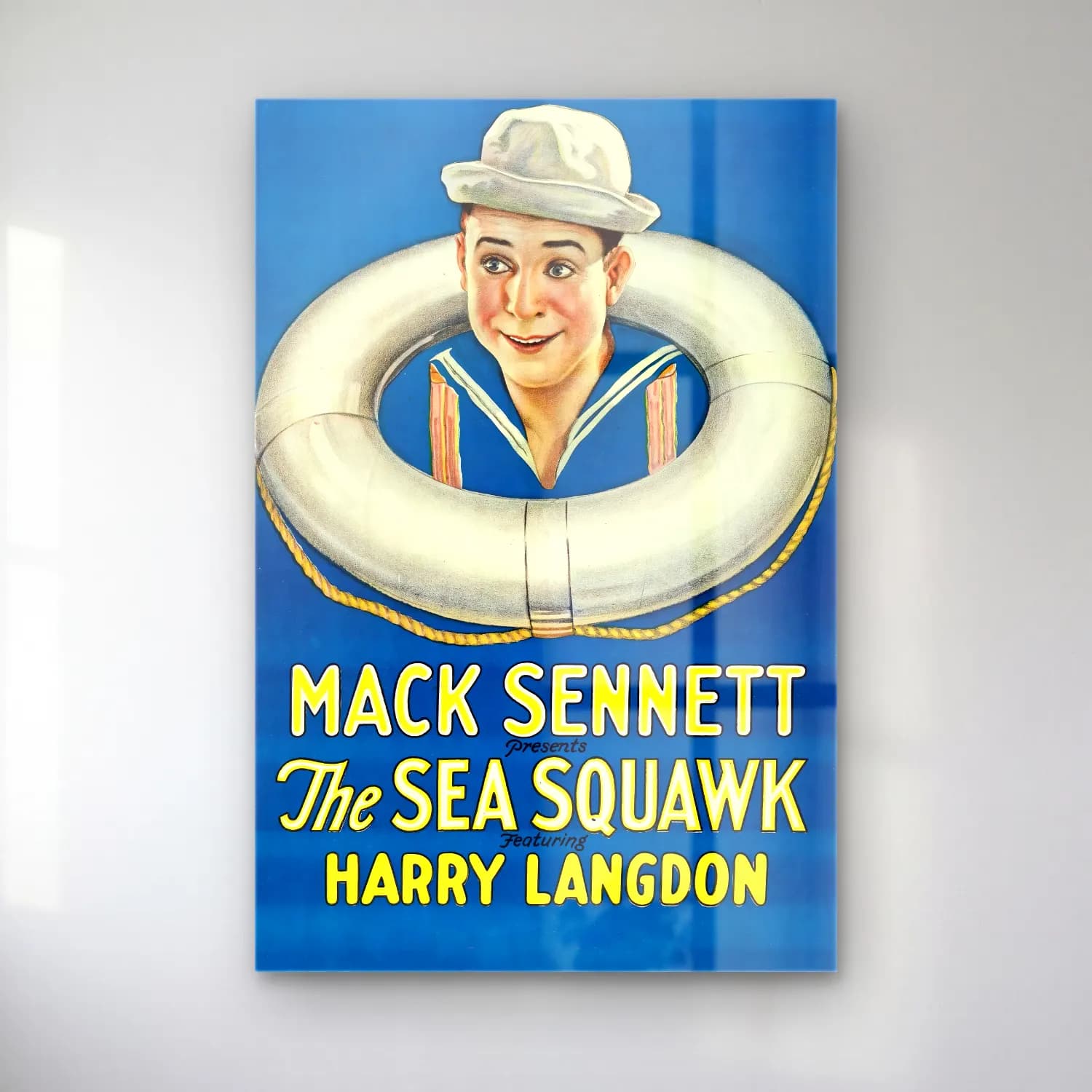 Vintage Poster Yelken Yarışı – Sarı Tonlar cam tablo — Vintage Poster Yelken Yarışı – Sarı Tonlar — vintage poster yelken yarışı