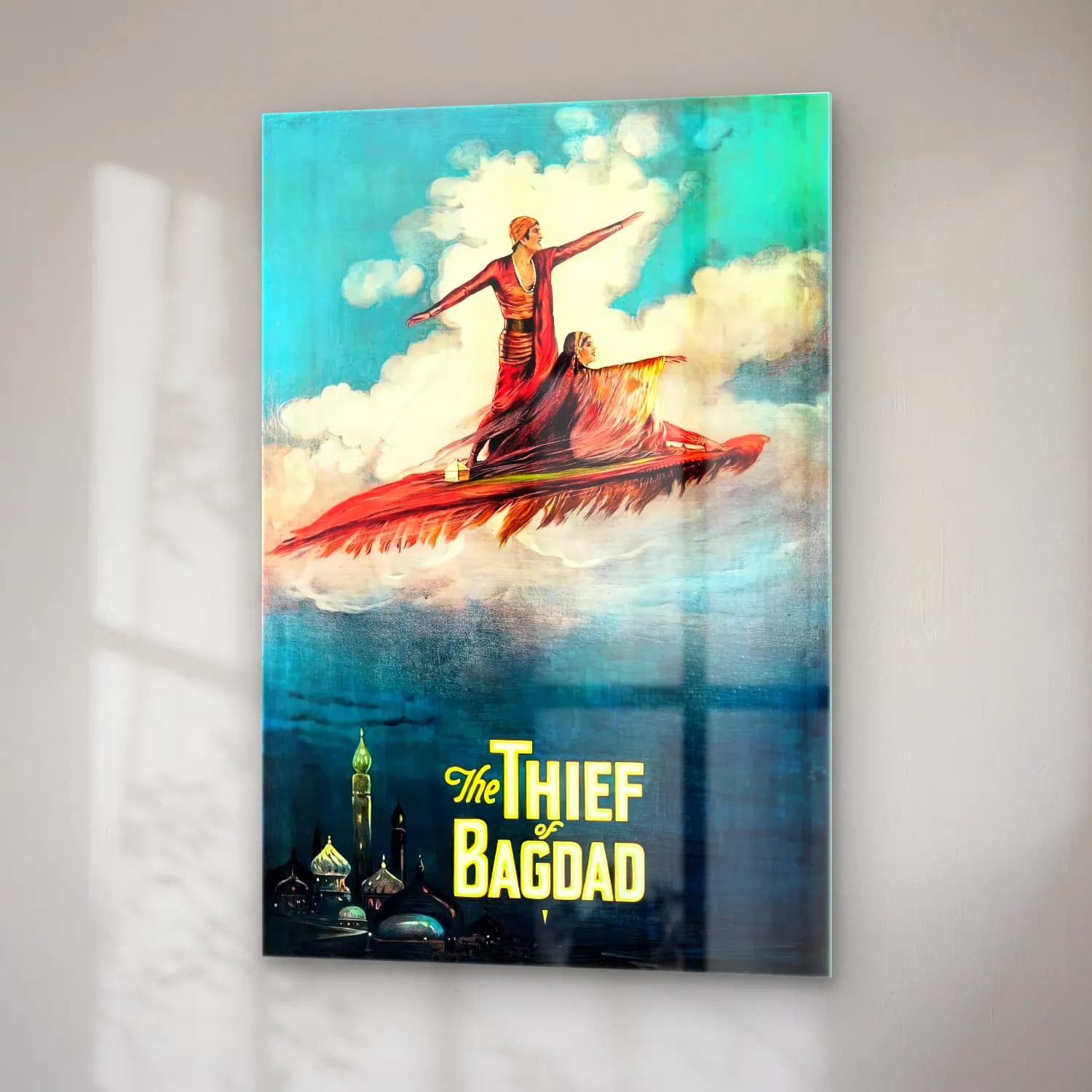 Vintage Poster Sörf cam tablo — sağ açıdan görünüm