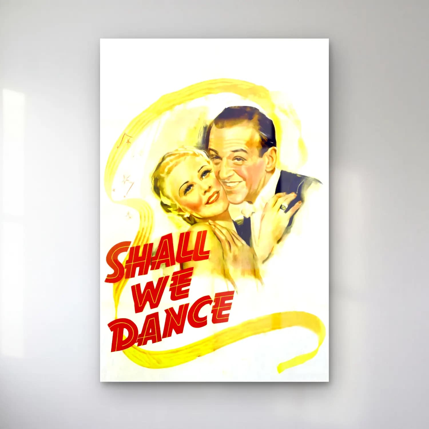 Vintage Poster Dansçılar No. 17 cam tablo — Vintage Poster Dansçılar No. 17 — vintage poster dansçılar