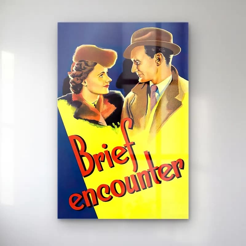 Vintage Poster Şapkalı Kadın No. 19 cam tablo — Vintage Poster Şapkalı Kadın No. 19 — vintage poster şapkalı kadın
