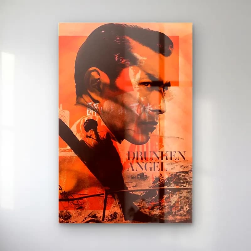 Vintage Poster Melek No. 14 cam tablo — Vintage Poster Melek No. 14 — vintage poster melek