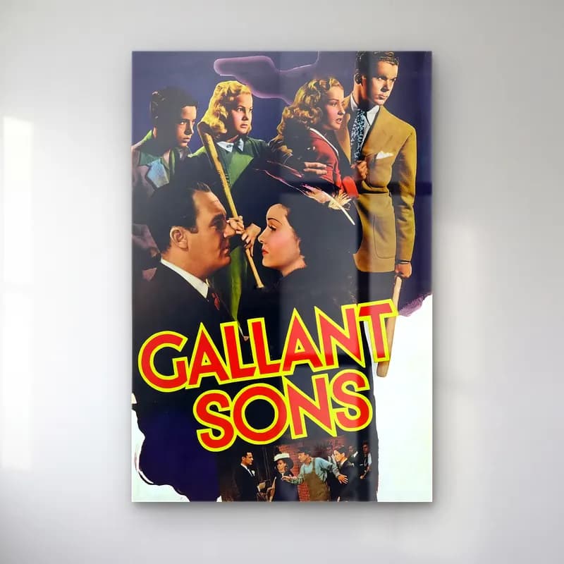 Vintage Poster Dini Sahne No. 4 cam tablo — Vintage Poster Dini Sahne No. 4 — vintage poster dini sahne