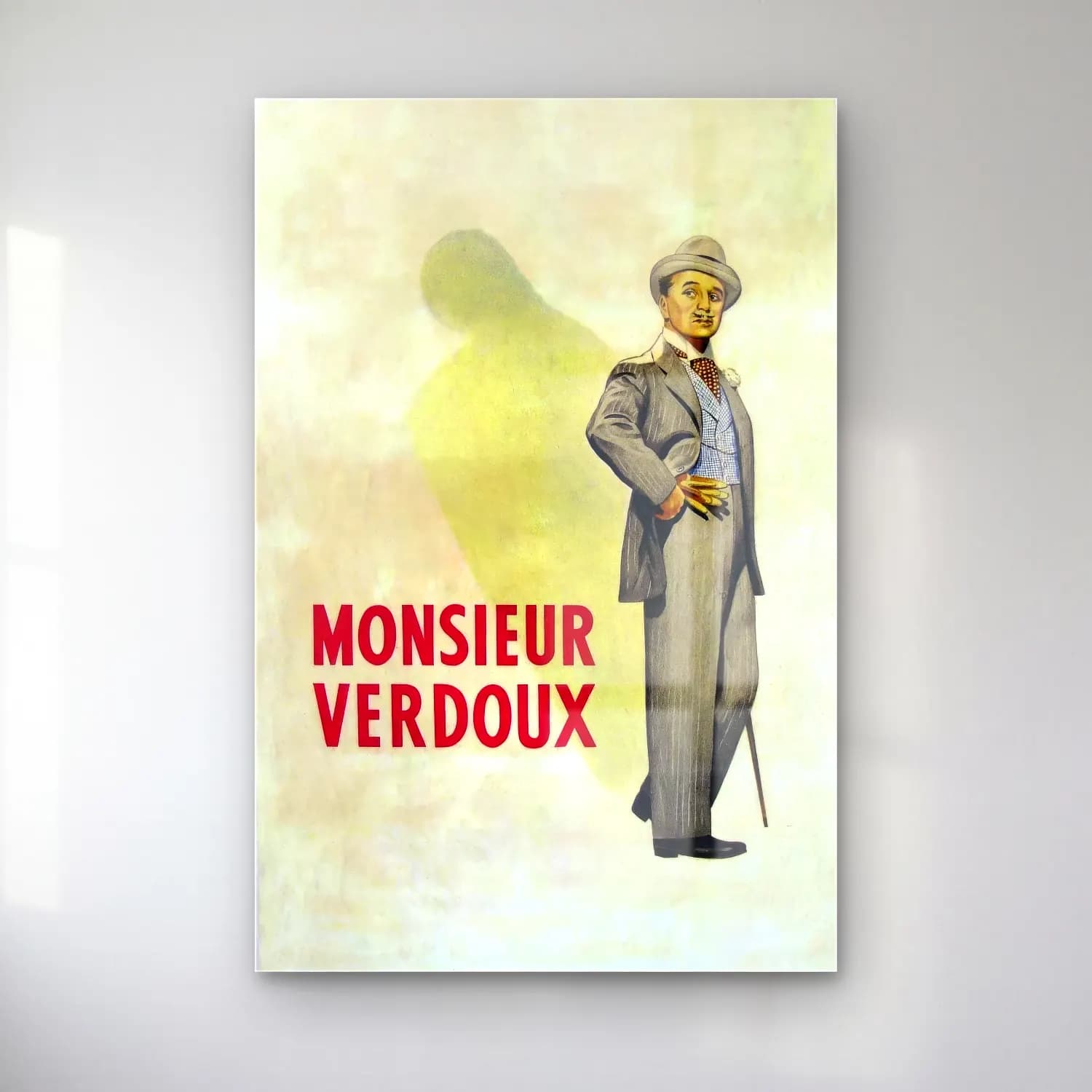Vintage Poster Erkek Portresi No. 25 cam tablo — Vintage Poster Erkek Portresi No. 25 — vintage poster erkek portresi