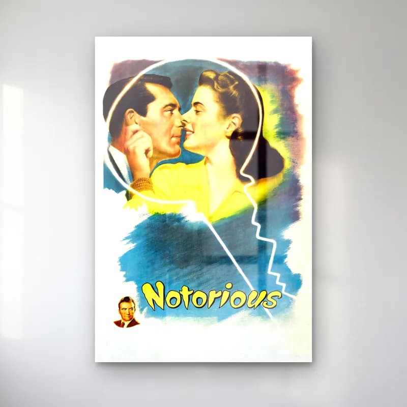 Vintage Poster Aşıklar No. 44 cam tablo — Vintage Poster Aşıklar No. 44 — vintage poster aşıklar