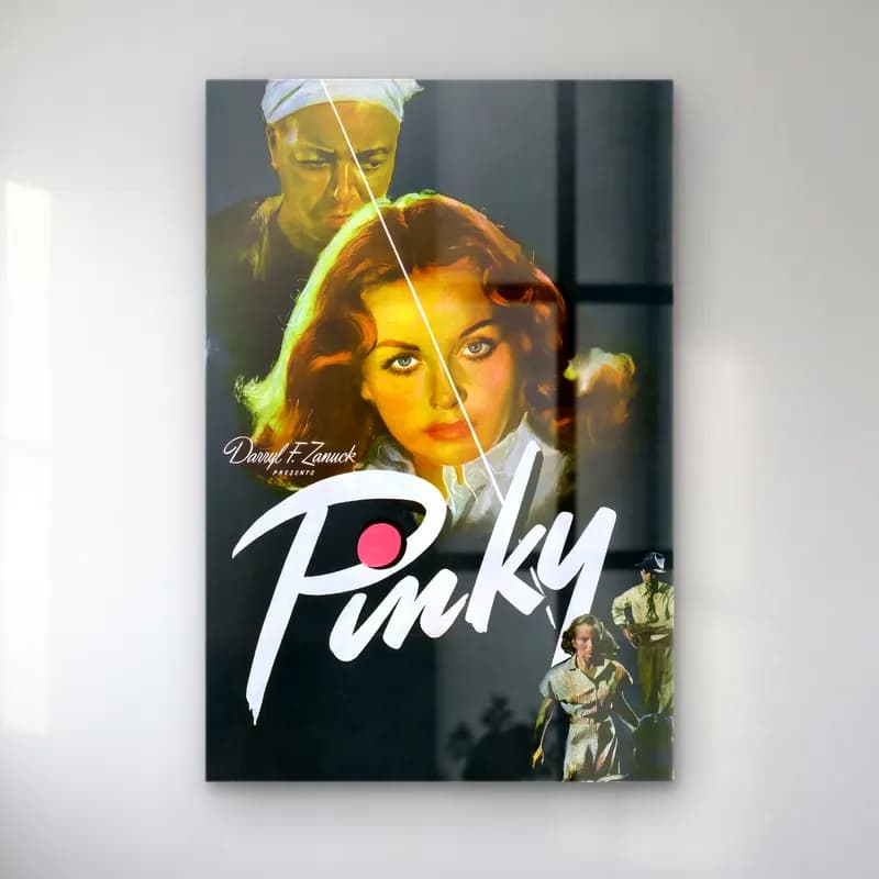Vintage Poster Kadın Portresi No. 36 cam tablo — Vintage Poster Kadın Portresi No. 36 — vintage poster kadın portresi