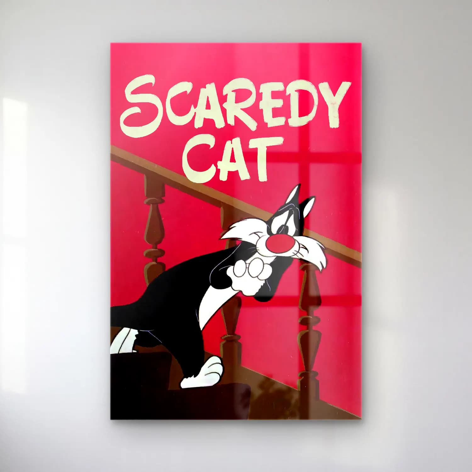 Vintage Poster Kedi No. 10 cam tablo — Vintage Poster Kedi No. 10 — vintage poster kedi