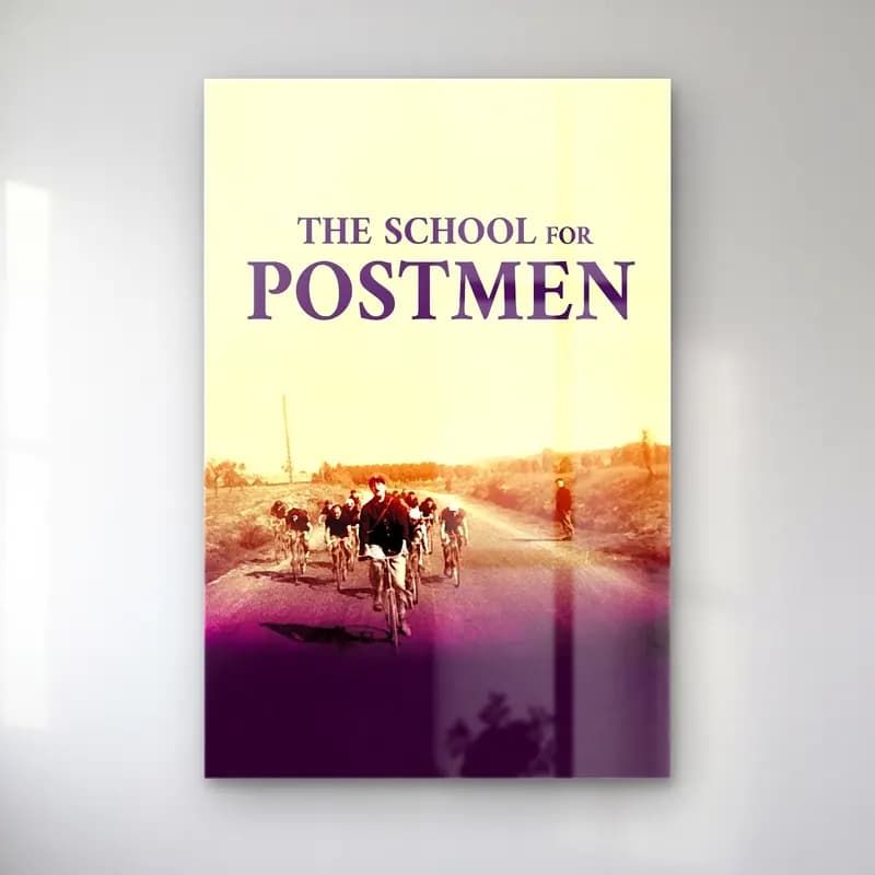 Vintage Poster Bisiklet – Sarı Tonlar cam tablo — Vintage Poster Bisiklet – Sarı Tonlar — vintage poster bisiklet