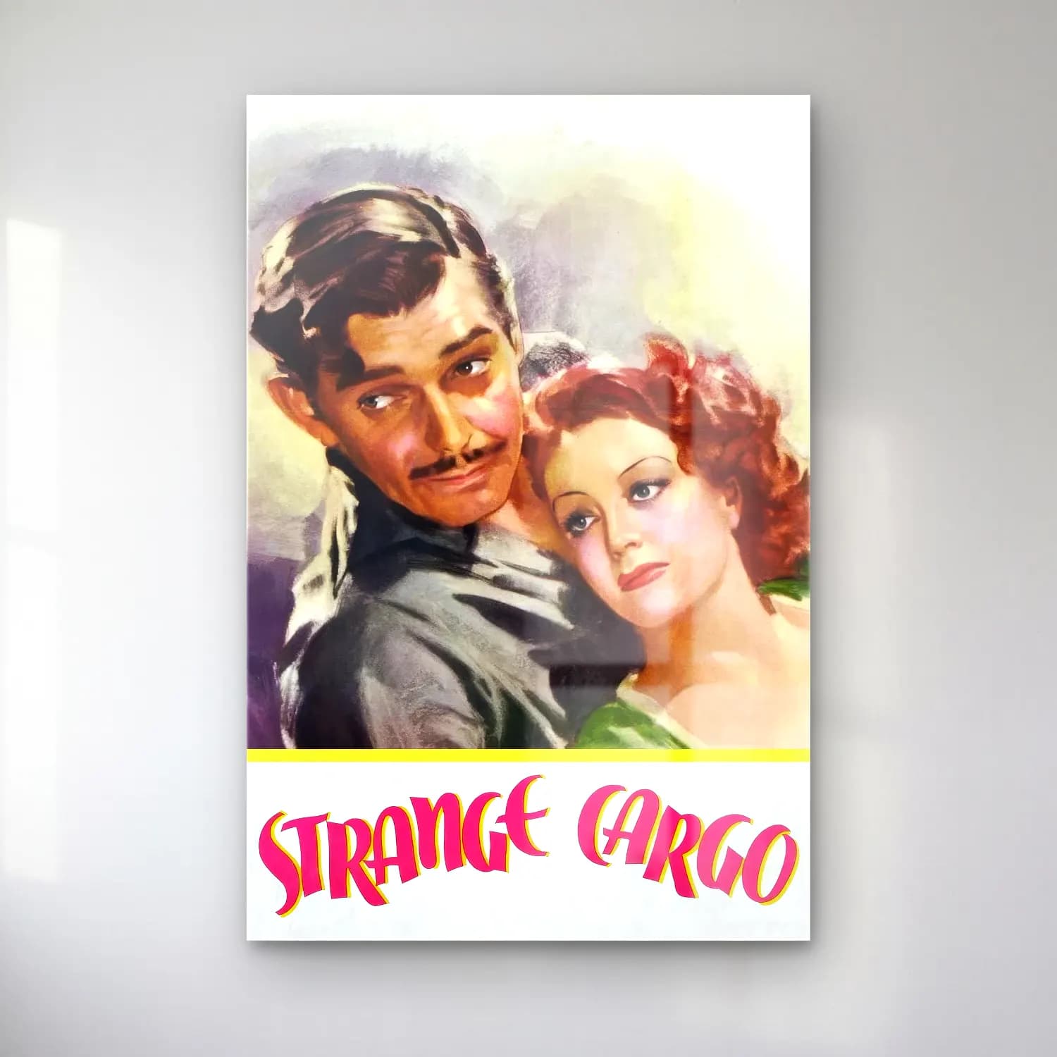 Vintage Poster Aşıklar – Mor Tonlar cam tablo — Vintage Poster Aşıklar – Mor Tonlar — vintage poster aşıklar