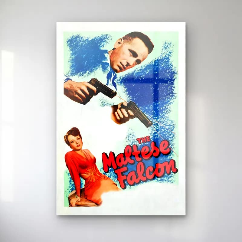 Vintage Poster Papağan cam tablo — Vintage Poster Papağan — vintage poster papağan