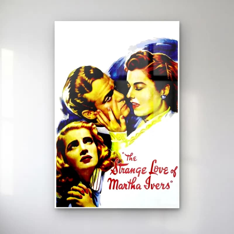 Vintage Poster Aşıklar No. 50 cam tablo — Vintage Poster Aşıklar No. 50 — vintage poster aşıklar